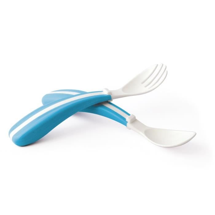 Mill O Bebe Lot 2 Couverts Ergonomiques Cuillere Et Fourchette Bicolores Opaques Blanc Lagon Cdiscount Puericulture Eveil Bebe Mill O Bebe Lot 2 Couverts Ergonomiques Cuillere Et Fourchette Bicolores Opaques Blanc Lagon Cdiscount Puericulture Eveil Bebe