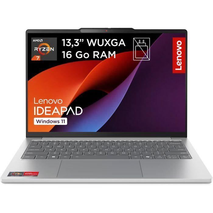 PC portable LENOVO IdeaPad Slim 5 13ARP10 Windows 11 - 13 3 WUXGA - Ryzen 7 7735HS - RAM 16 Go - SSD 512 Go - AZERTY