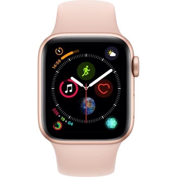 Apple Watch Series 4 GPS 40mm Bo tier aluminium or Bracelet