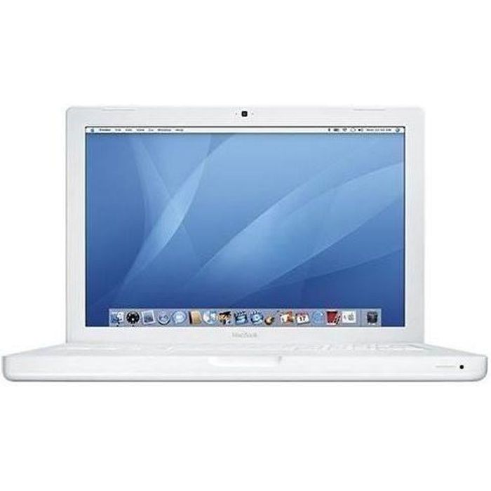 Top achat PC Portable APPLE MacBook 13" 2010 Core 2 Duo - 2,4 Ghz - 8 Go RAM - 128 Go SSD - Blanc - Reconditionné - Etat correct pas cher