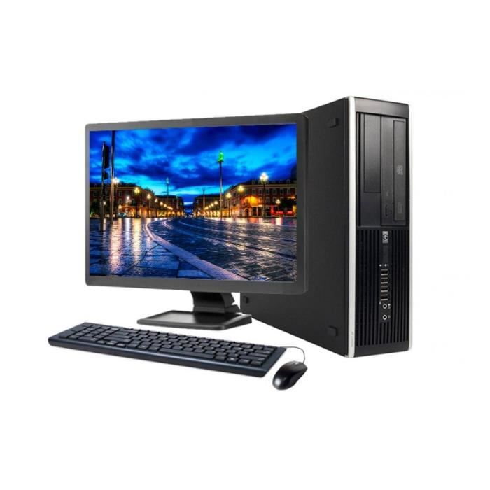 Unité Centrale HP 6200 SFF - Core i3 - RAM 4Go - HDD 500Go - Windows 10 - Ecran 20 - Reconditionné - Etat correct Reconditionné - Hewlett-Packard reconditionné disponible sur Cdiscount Seconde Vie