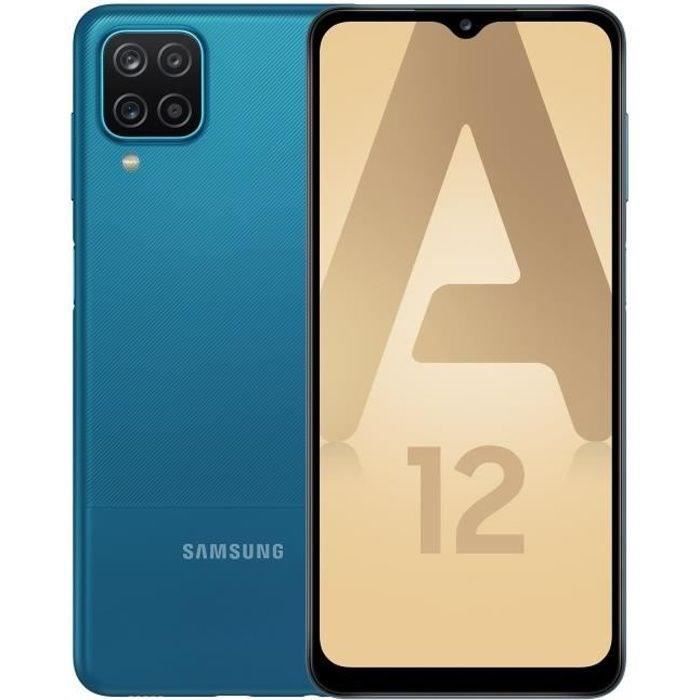SAMSUNG Galaxy A12 Bleu - Reconditionné - Etat correct Reconditionné - Samsung reconditionné disponible sur Cdiscount Seconde Vie
