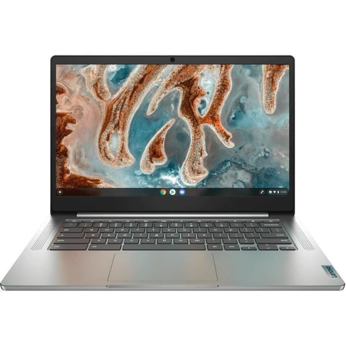 PC Portable Chromebook LENOVO IdeaPad 3 14M836 14 HD Mediatek 8183 RAM 4 Go Stockage 64Go ChromeOS AZERTY
