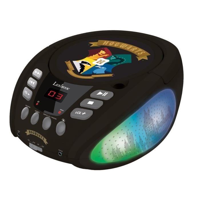 Lecteur CD Portable Bluetooth Licorne - LEXIBOOK - Effets Lumineux