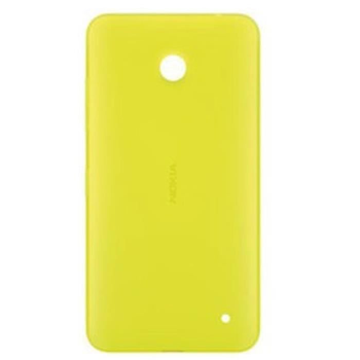 Nokia Coque arrière pour Lumia 630 635 aune