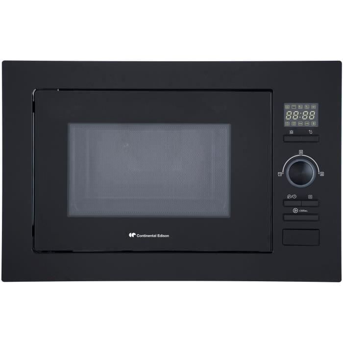 Micro-ondes grill encastrable CONTINENTAL EDISON CEMO25GEB2 Noir L595 x H388 x P40 cm 25L - Continental edison