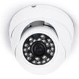 SMARTWARES Caméra de surveillance dôme DVR721C HD 720 pixels supplémentaire pour les kits de surveillance DVR724S/DVR728S-0