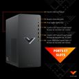 PC Victus by HP 15L Gaming TG02-0249nf - Ryzen 5-5600G - RAM 8Go - Stockage 512 Go SSD - Radeon RX 6400 4Go - Windows 11-4