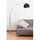 Lampadaire design noir