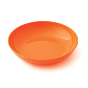 ASSIETTE - PLATEAU BÉBÉ MILL'O BÉBÉ Assiette Micro-Ondable Polypropylène 18,5 cm Orange Agrumes Opaque