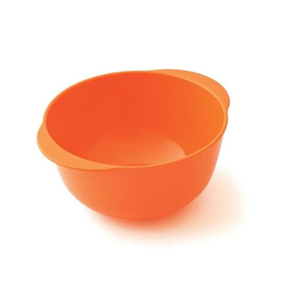 plastorex Assiette Micro-Ondable en Polypropyl/ène Orange Agrume Translucide 18,5 cm