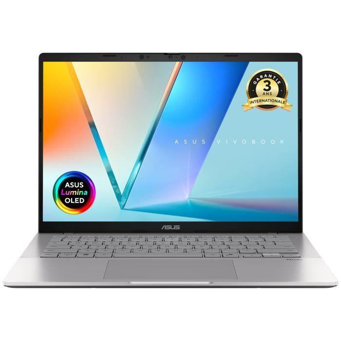 PC Portable ASUS VivoBook S14 OLED M3407 Sans Windows 14 WUXGA AMD Ryzen AI 5 330 RAM SSD - vue 2