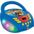 LEXIBOOK Lecteur CD Bluetooth La Pat’ Patrouille avec Effets Lumineux