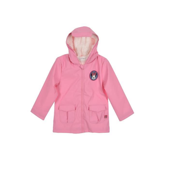 DISNEY MINNIE Doudoune à Capuche Rose Enfant Fille Rose DISNEY MINNIE Doudoune Bleu et Blanc Enfant Fille | Doudoune