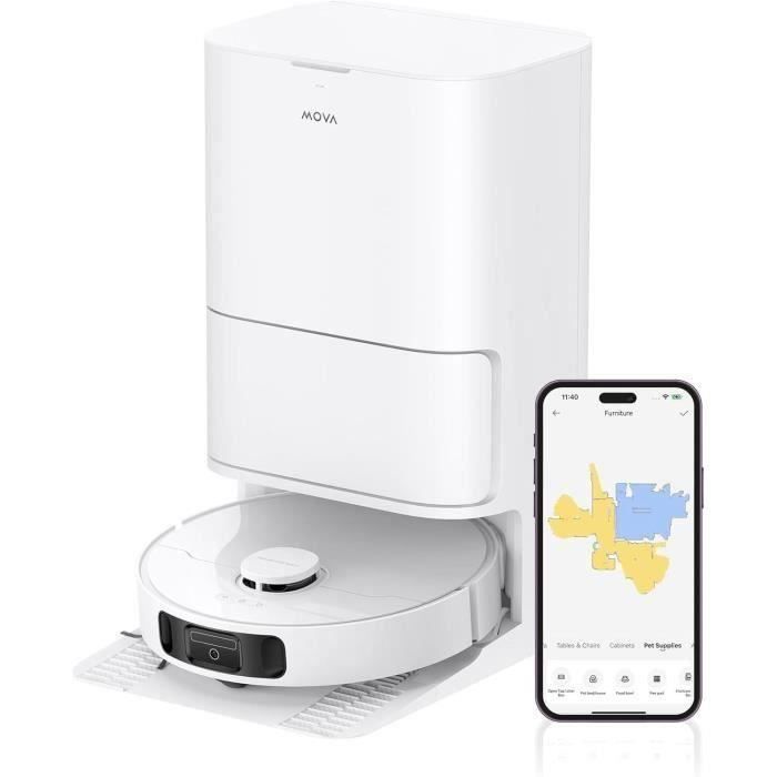 Aspirateur Robot Dreame E30 Ultra – 7000 Pa, Vidage Automatique - vue 6