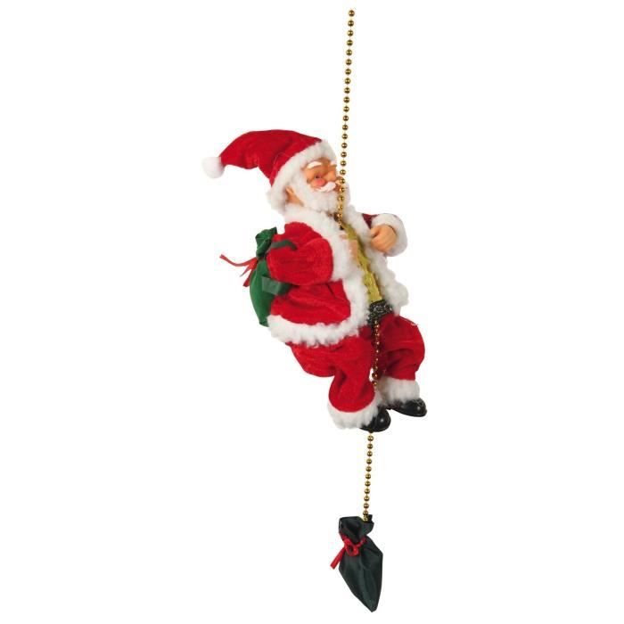 30 cm Décoration de Noël Père Noël Ou Rudolph Tissu Poignée de porte bouton cintres