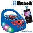 Lecteur CD Bluetooth Spider-Man avec Effets Lumineux-1