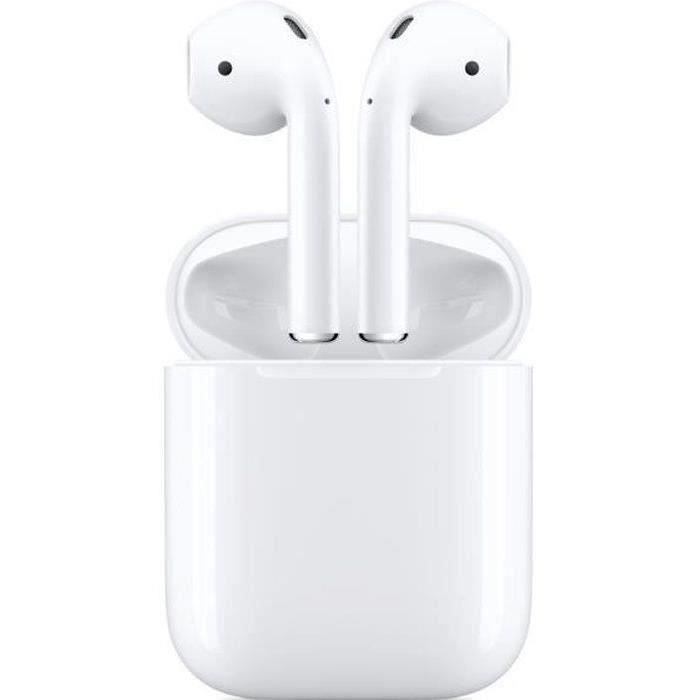 APPLE AirPods 2 avec boitier de charge filaire Blanc