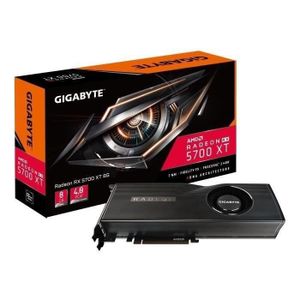 GIGABYTE Carte graphique Radeon RX 5700 XT 8 Go (GV-R57XT-8GD-B) GIGABYTE Carte graphique Radeon RX 5700 XT 8 Go (GV-R57XT-8GD-B)