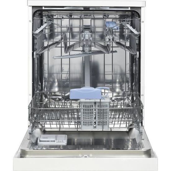 Lave-vaisselle pose libre OCEANIC OCEALV1249B1 - 12 couverts - Largeur 59,8  cm - Noir - 49 dB - Cdiscount Electroménager