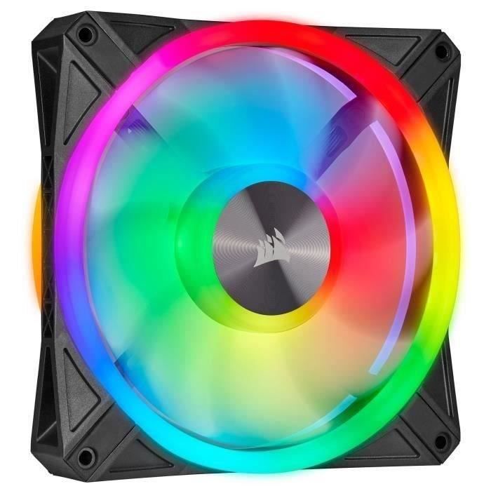 CORSAIR Ventilateur iCUE QL140 RGB - Diamètre 140mm - (CO-9050099-WW)