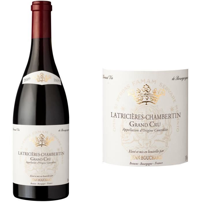 Jean Bouchard 2009 Latricières Chambertin Grand Cru - Vin rouge de Bourgogne