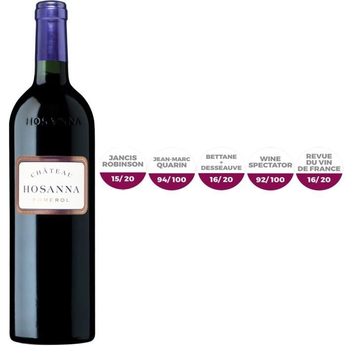 Château Hosanna 2011 Pomerol 2011 - Vin rouge de Bordeaux