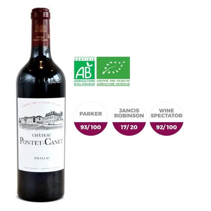 Château Pontet Canet 2011 Pauillac Grand Cru - Vin rouge de Bordeaux