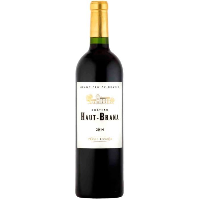 Château Haut Brana 2014 Pessac Léognan - Vin rouge de Bordeaux