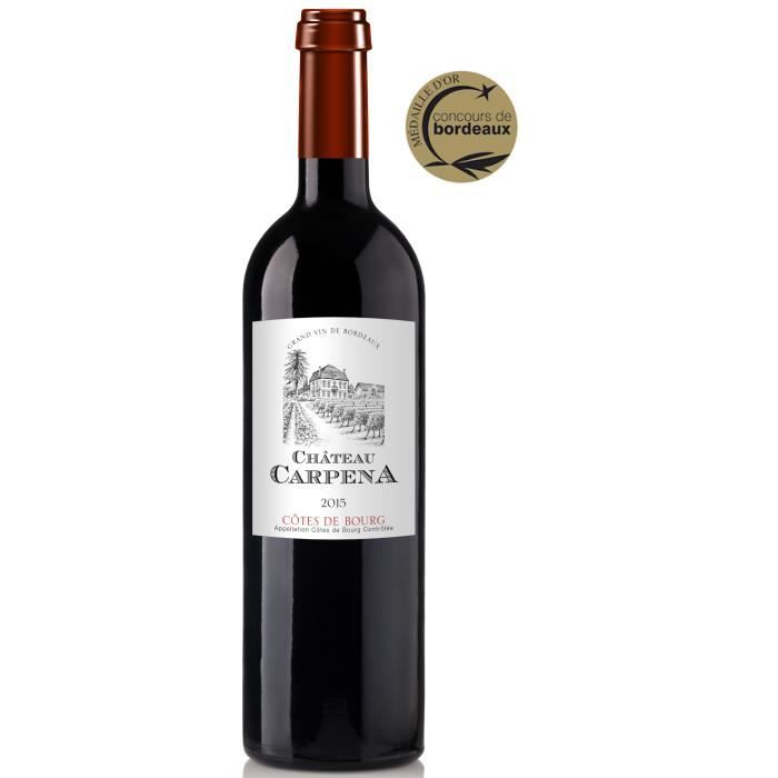 Château Carpena 2015 Côtes de Bourg - Vin rouge de Bordeaux