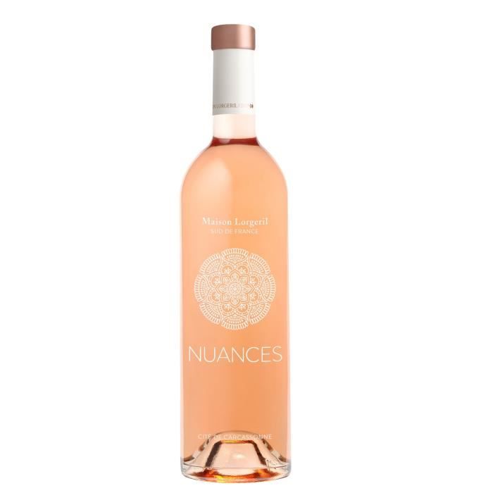 Nuances 2018 IGP Carcassonne - Vin rosé du Languedoc Roussillon