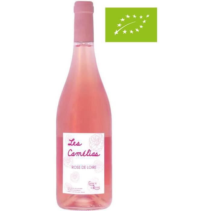 Château de la Roulerie Les Camélias 2019 Rosé de Loire - Vin rosé de La Loire - BIO