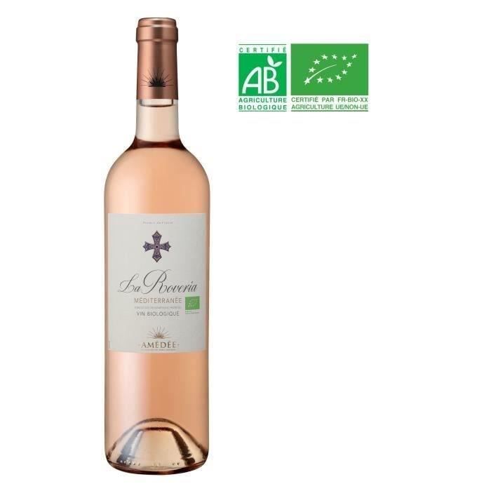 La Rovéria 2019 IGP Méditerranée - Vin rosé - Bio