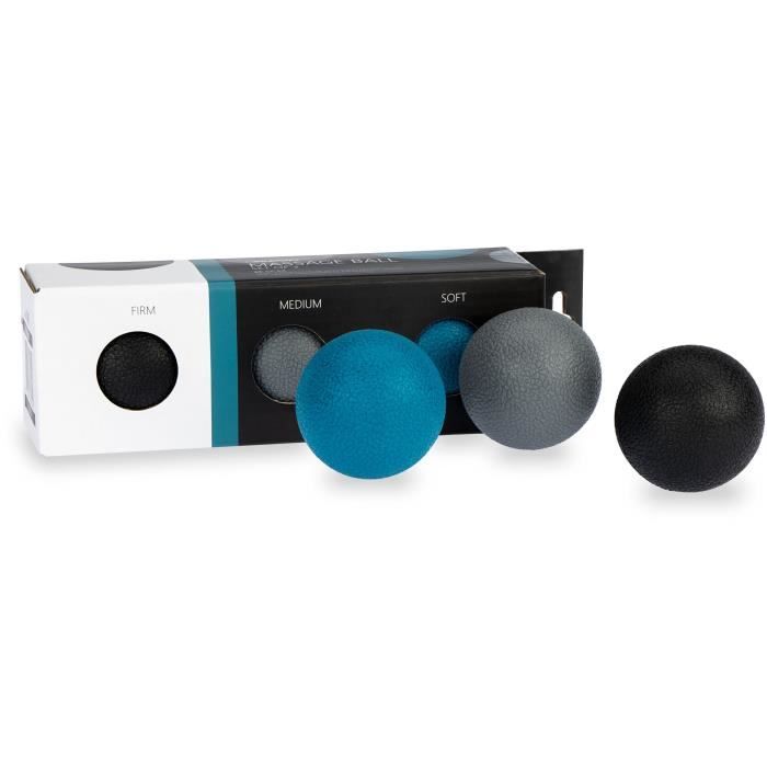 AVENTO Lot de 3 balles de massage - Ø 5 cm