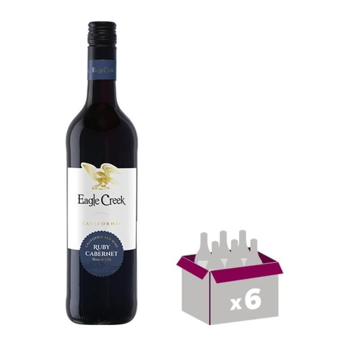 EAGLE CREEK Ruby Cabernet Vin de Californie - Rouge - 75 cl x 6