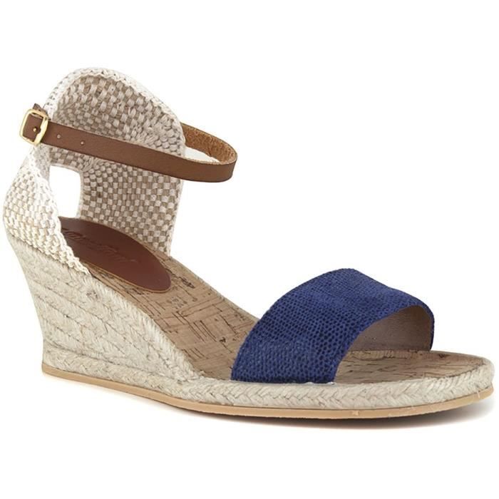 J.BRADFORD Chaussures Espadrilles JB-Beselga Bleu Femme