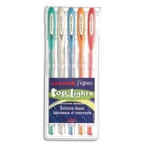 UNI BALL SIGNO 5 Rollers Ecriture Moyenne Pastels