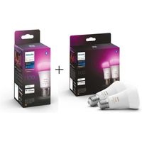 Philips Hue Lot 3 ampoules E27 White and Color Ambiance