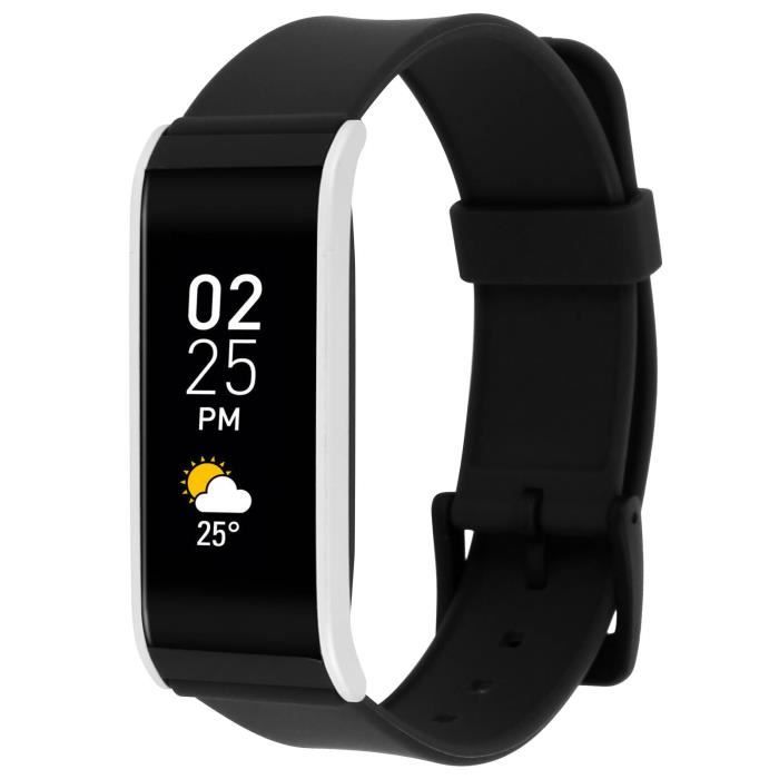 MyKronoz Zefit 4 Tracker d'activité Montre Bracelet Connecté Bluetooth Noir