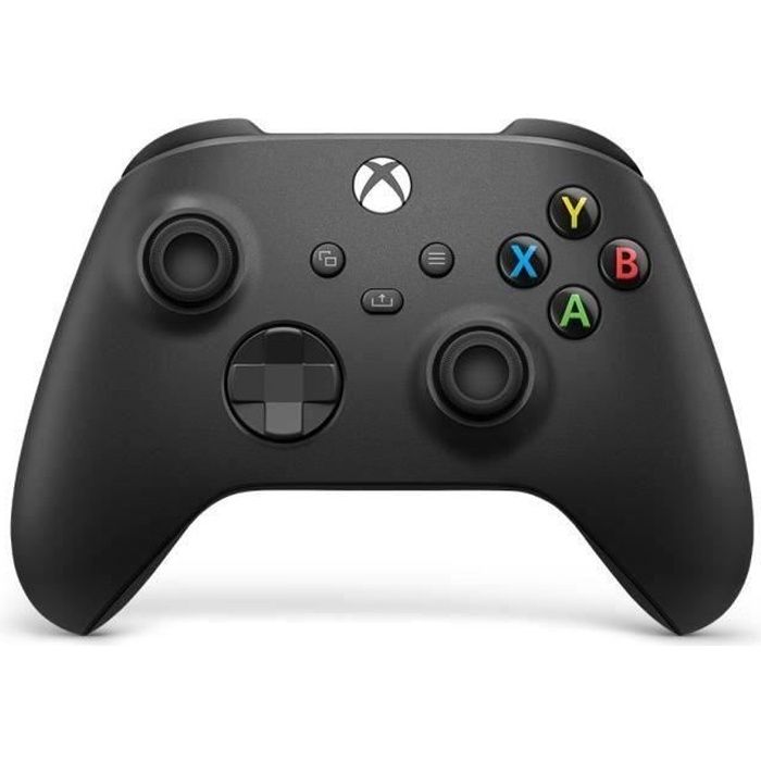 Manette sans fil Xbox Series nouvelle génération - Noir carbone - Noir - Xbox Series / Xbox One / PC Windows 10 / Android / iOS