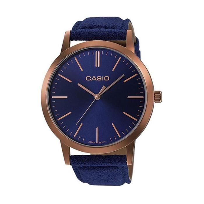 CASIO Basic Vintage Femme Marron et Bleu