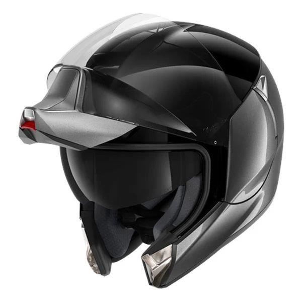 SHARK Casque moto Modulable Evojet Dual - Noir et gris anthracite