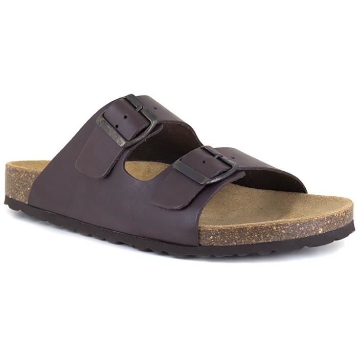 J.BRADFORD Chaussures Sandales JB-Malaga Marron Homme