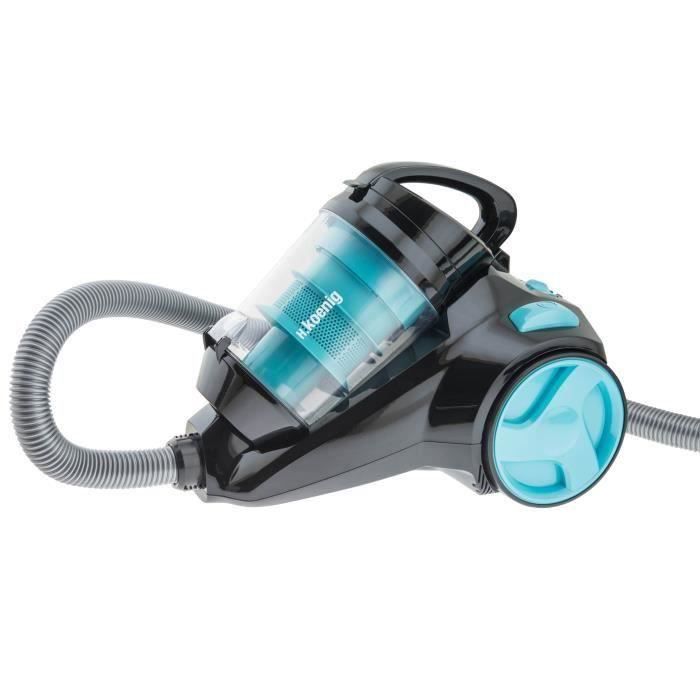 H.KOENIG SLC80 - Aspirateur traineau sans sac Silence+