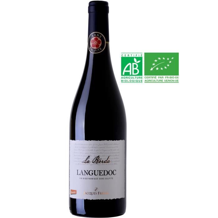 La Borda 2018 Languedoc - Vin rouge du Languedoc-Roussillon - Bio