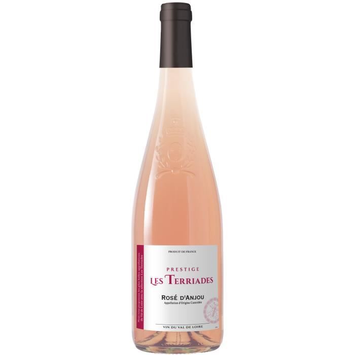 Prestige Les Terriades Rosé d'Anjou - Vin rosé de la Val de Loire