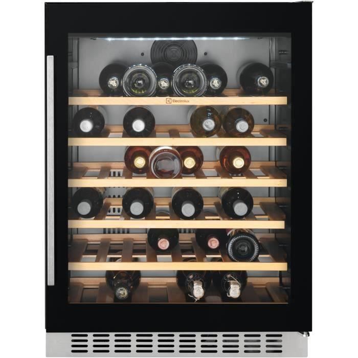 ELECTROLUX ERW1573AOA -Cave à vin de service-52 bouteilles-Encastrable-Froid brassé-L 60 x H 82,2 cm