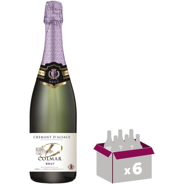 Arthur Metz D de Colmar Crémant d'Alsace x6