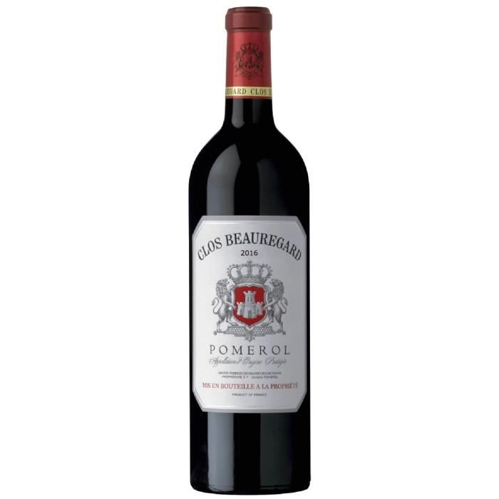 Clos Beauregard 2016 Pomerol - Vin rouge de Bordeaux