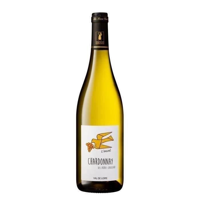L'envol Chardonnay Les Frères Couillaud IGP Val de Loire - Vin blanc